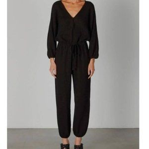 NWOT - ENZA COSTA Cotton Gauze Long Sleeve Jumpsuit